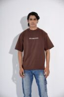 Fearless Coffee Drop-Shoulder T-Shirt Male
