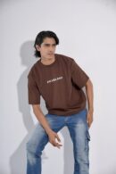 Fearless Coffee Drop-Shoulder T-Shirt Male