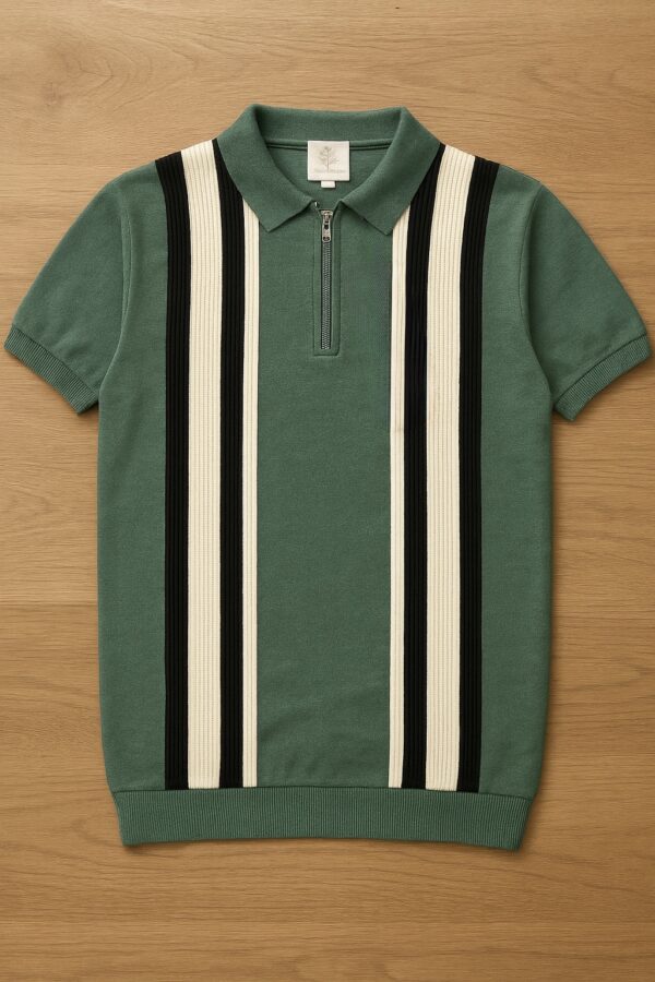 Green Line Premium Knit Polo Shirt Male - Image 4