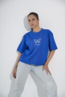 Rise Again Blue T-Shirt - Female