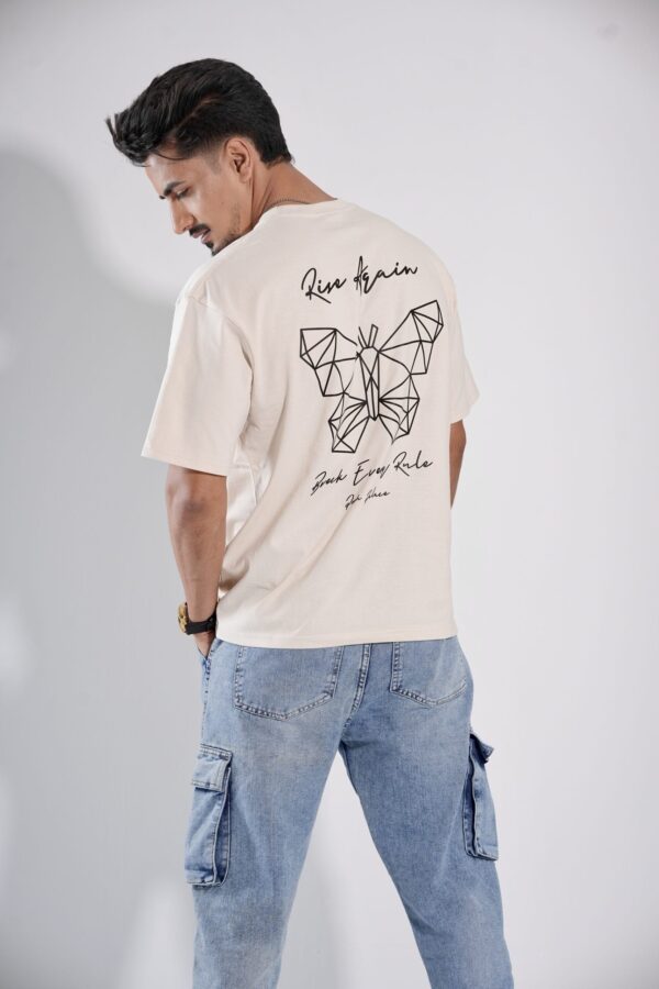 Rise Again Off White T-Shirt 2