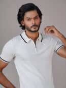 Valor White Premium Polo Shirt Male